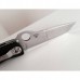 Нож складной Double Bevel - Spyderco 174GP, сталь VG-10 Satin Plain Tanto, рукоять стеклотекстолит G10, чёрный