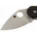 Нож складной Dice - Spyderco C182CFTIP, сталь CTS® XHP Satin Plain, рукоять титан/стеклотекстолит G10/карбон, чёрный