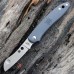 Нож складной Roadie™ Spyderco 189PGY TSA Knife (Transportation Security Administration), сталь N690Co Satin Plain, рукоять термопластик FRN, серый