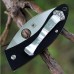 Нож складной Lil' Lum Chinese Folder Spyderco 205GP, сталь VG-10 Satin Plain, рукоять стеклотекстолит G10, чёрный