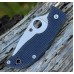 Нож складной Alcione Spyderco 222GPGY, сталь Carpenter CTS™ - BD1 Alloy Satin Plain, рукоять стеклотекстолит G10, серый