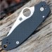 Нож складной Para 3 Spyderco 223CF90VP, сталь Crucible CPM® S90V™(420V) Satin Plain, рукоять карбон, чёрный