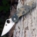 Складной нож PARA™ 3 - Spyderco 223GPCMO, сталь Crucible CPM® S30V™ Satin Plain, рукоять из стеклотекстолита G10, цифровой камуфляж (Digi Camo)