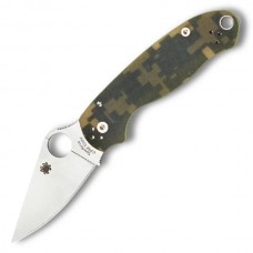 Складной нож PARA™ 3 - Spyderco 223GPCMO, сталь Crucible CPM® S30V™ Satin Plain, рукоять из стеклотекстолита G10, цифровой камуфляж (Digi Camo)