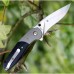 Нож складной Hanan Spyderco C227GP, сталь Crucible CPM® S30V™ Stonewash Plain, рукоять титан/стеклотекстолит G10