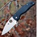 Складной нож Spyderco Shaman 229GP, сталь CPM® S30V™ Stonewash Plain, рукоять стеклотекстолит G10, чёрный