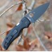 Складной нож Spyderco Shaman 229GPBK, сталь CPM® S30V™ Black DLC Coated Plain, рукоять стеклотекстолит G10, чёрный