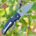 Складной нож Spyderco Shaman 229GS, сталь CPM® S30V™ Stonewash Serrated, рукоять стеклотекстолит G10, чёрный