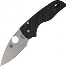 Нож складной Lil' Native - Spyderco 230GP, сталь Crucible CPM® S30V™ Satin Plain, рукоять стеклотекстолит G10, чёрный