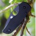 Нож складной Lil' Native - Spyderco 230GPBBK, сталь Crucible CPM® S30V™ DLC Coated Plain, рукоять стеклотекстолит G10, чёрный