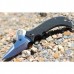 Нож складной Jot Singh Khalsa Sprint Run - Spyderco 40GP, сталь VG-10 Satin Plain, рукоять стеклотекстолит G10 чёрный