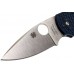 Нож складной Native 5 - Spyderco 41PDBL5, сталь CPM® S110V Satin Plain, рукоять термопластик FRN, синий (Dark Blue)