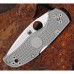 Нож складной Native Spyderco 41PGY5, сталь Carpenter CTS™ - Maxamet® Micro-Melt® Alloy Satin Plain, рукоять термопластик FRN, серый