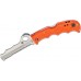 Складной нож Rescue Assist™ Orange - Spyderco 79PSOR, сталь VG-10 Satin Serrated, рукоять термопластик FRN, оранжевый