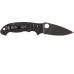 Нож складной Manix 2 XL Black - Spyderco 95GPBBK2, сталь Crucible CPM® S30V™ Black DLC-Coated Plain, рукоять G10, чёрный