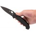 Нож складной Manix 2 XL Black - Spyderco 95GPBBK2, сталь Crucible CPM® S30V™ Black DLC-Coated Plain, рукоять G10, чёрный