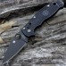 Нож складной Manix 2 Spyderco C101PBBK2, сталь Carpenter CTS™ - BD1 Alloy Black DLC Coated Plain, рукоять пластик FRCP, чёрный