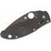 Нож складной Manix 2 Spyderco C101PBBK2, сталь Carpenter CTS™ - BD1 Alloy Black DLC Coated Plain, рукоять пластик FRCP, чёрный