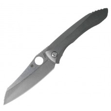 Складной нож Paysan Spyderco C238TIP, сталь CPM S90V(420V) Stonewash Plain, рукоять титан