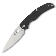 Нож складной NATIVE CHIEF - Spyderco C244GP, сталь Crucible CPM® S30V™ Satin Plain, рукоять стеклотекстолит G10, чёрный