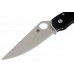 Нож складной Military™ Model - Spyderco C36GPE, сталь Crucible CPM® S30V™ Satin Plain, рукоять стеклотекстолит G10, чёрный