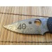 Складной нож Native 5 40th Anniversary Spyderco C41CF40TH, сталь Thor™ Pattern Damasteel®, рукоять карбон