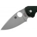 Нож складной Native 5 - Spyderco C41GP5, сталь Crucible CPM® S30V™ Satin Plain, рукоять стеклотекстолит G10, чёрный