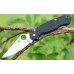 Нож складной Para Military 2 - Spyderco C81GP2, сталь Crucible CPM® S30V™ Satin Plain, рукоять стеклотекстолит G10, чёрный