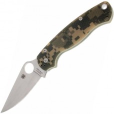 Нож складной Para Military 2 - Spyderco C81GPCMO2, сталь CPM® S30V™ Satin Plain, рукоять стеклотекстолит G10, цифровой камуфляж (Digi Camo)