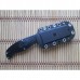 Нож с фиксированным клинком Enuff Spyderco FB31CPBK, сталь VG-10 Satin Plain, рукоять термопластик FRN, чёрный