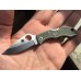 Нож складной Ladybug 3 - Spyderco LGREP3, сталь ZDP-189 Satin Plain, рукоять термопластик FRN, (British Racing Green) зелёный