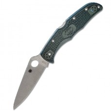 Нож складной Endura 4 Spyderco 10PGRE, сталь ZDP-189 Satin Plain, рукоять термопластик FRN, (British Racing Green) зелёный