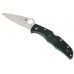 Нож складной Endura 4 Spyderco 10PGRE, сталь ZDP-189 Satin Plain, рукоять термопластик FRN, (British Racing Green) зелёный