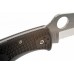 Складной нож Spyderco Endura 4 - C10SBK, сталь VG-10 Satin Serrated (SpyderEdge™), рукоять термопластик FRN, чёрный