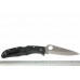 Складной нож Spyderco Endura 4 - C10SBK, сталь VG-10 Satin Serrated (SpyderEdge™), рукоять термопластик FRN, чёрный