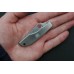 Складной нож-брелок Grasshopper Spyderco C138P, сталь Sandvik™ 12C27, рукоять нержавеющая сталь