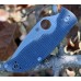 Нож складной Polestar Spyderco 220GPGY, сталь Carpenter CTS™ - BD1 Alloy Satin Plain, рукоять стеклотекстолит G10, чёрный