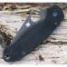 Нож складной Para 3 - Spyderco 223GPBK, сталь CPM® S30V™ Black DLC Coated Plain, рукоять стеклотекстолит G10, чёрный