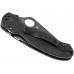 Нож складной Para 3 - Spyderco 223GPBK, сталь CPM® S30V™ Black DLC Coated Plain, рукоять стеклотекстолит G10, чёрный