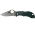 Нож складной ManBug Spyderco MGREP, сталь ZDP-189 Satin Plain, рукоять термопластик FRN, (British Racing Green) зелёный