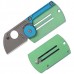 Складной нож-брелок Dog Tag Folder - Spyderco С188ALTIP, сталь CPM S30V, рукоять титан/алюминий