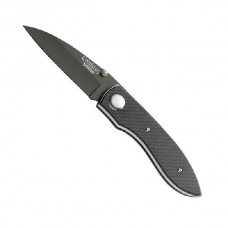 Нож складной Camillus Wharncliffe, Carbonitride Titanium® Aus-8 Steel, Aluminium Handle with Carbon Fiber Scales 8.9 см.