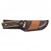 Нож Western 9.25" Crosstrail Titanium Bonded Gut Hook Fixed Blade Knife