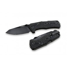 Нож складной TM1 Solid® Single-Piece Micarta, Black Finish Sleipner Stainless Steel (IKBS® Pivot)