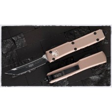 Автоматический выкидной нож Microtech Ultratech T/E MT_123-1TA, сталь Elmax, рукоять алюминий